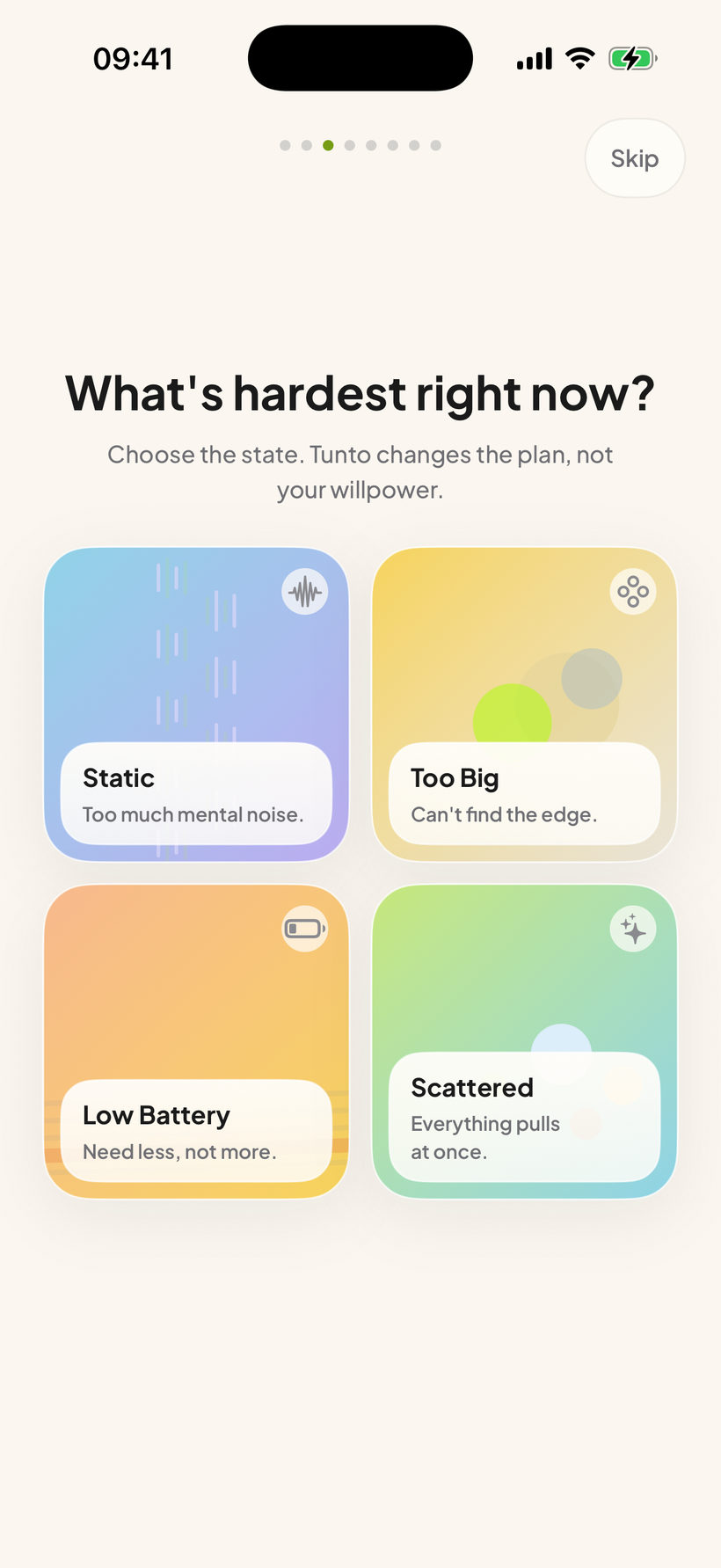 Tunto — Name what’s hardest