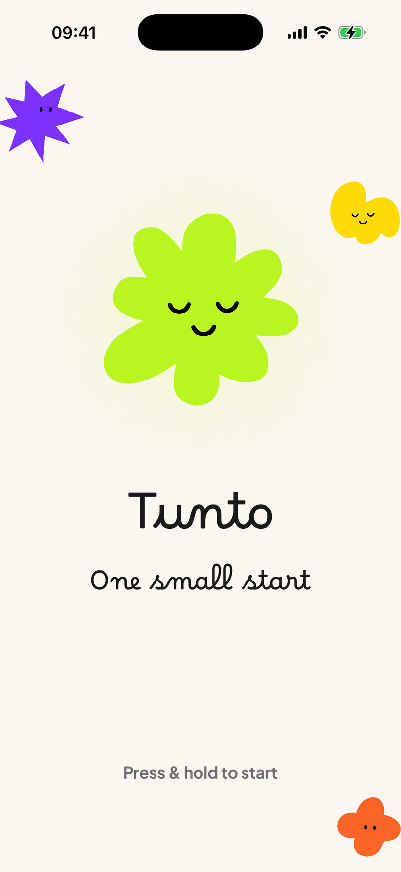 Tunto — Hold to begin
