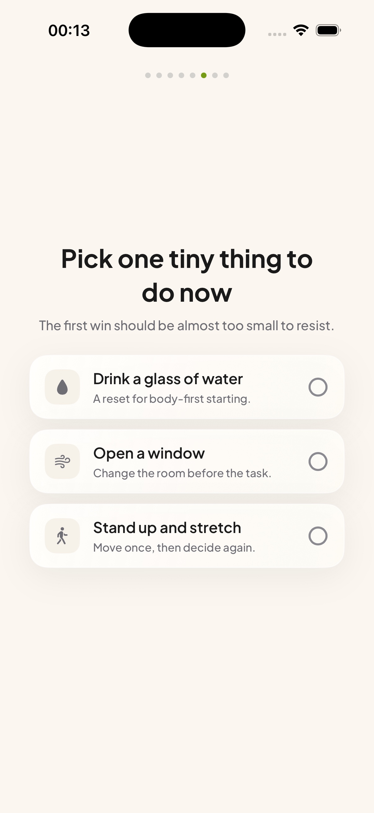 Tunto — Pick a first win